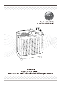 Bruksanvisning Lloyd LWMS72LT Tvättmaskin