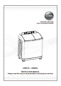 Manual Lloyd LWMS78L Washing Machine