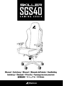 Manuale Sharkoon Skiller SGS40 Sedia da ufficio