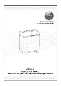 Handleiding Lloyd LWMS82G Wasmachine