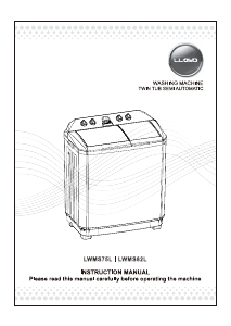 Bruksanvisning Lloyd LWMS82L Tvättmaskin