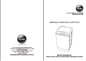 Manual Lloyd LWNT72UV Washing Machine