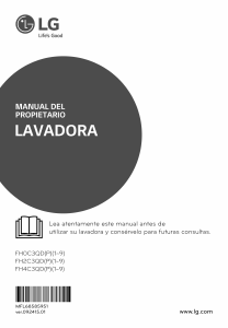 Manual de uso LG FH2C3QD Lavadora