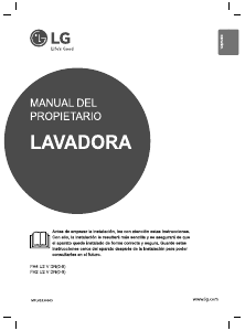 Manual de uso LG FH2U2VDN1 Lavadora