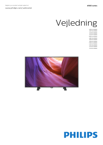 Brugsanvisning Philips 55PUK4900 LED TV