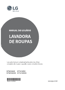 Manual de uso LG WT6816GWA Lavadora