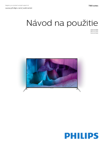 Návod Philips 55PUK7100 LED televízor