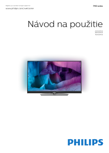 Návod Philips 55PUK7150 LED televízor