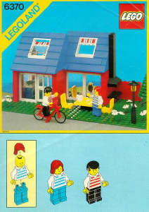 Manual Lego set 6370 Town Weekend home