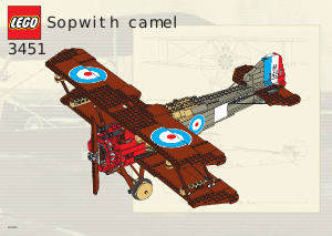 Mode d’emploi Lego set 3451 Creator Sopwith camel