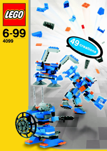 Manual Lego set 4099 Creator Robobots