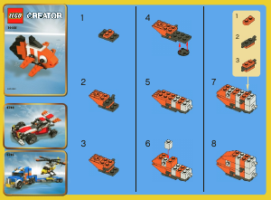 Manual Lego set 30025 Creator Clown fish
