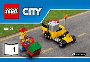 Manual de uso Lego set 60101 City Avión de carga