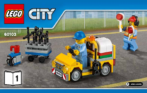 Bedienungsanleitung Lego set 60103 City Grosse Flugschau