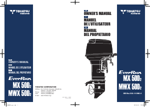 Manual de uso Tohatsu MWX50D2 EverRun Motor fuera de borda
