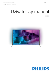 Manuál Philips 55PUS7600 LED televize