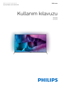 Kullanım kılavuzu Philips 55PUS7600 LED televizyon