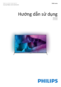 Hướng dẫn sử dụng Philips 55PUS7600 Ti vi LED