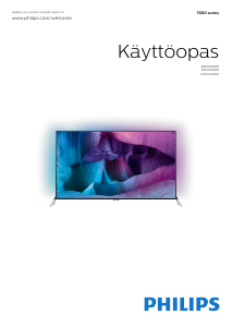 Käyttöohje Philips 55PUS7600 LED-televisio