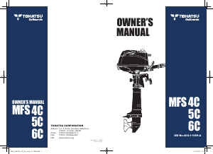 Manual Tohatsu MFS4C Outboard Motor