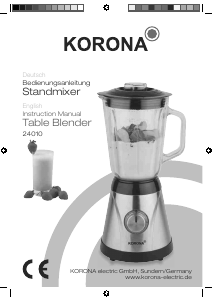 Bruksanvisning Korona 24010 Blender