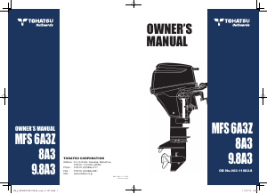 Handleiding Tohatsu MFS6C Buitenboordmotor