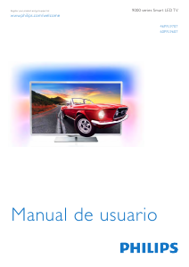 Manual de uso Philips 60PFL9607S Televisor de LED
