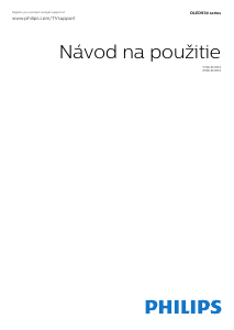 Návod Philips 65OLED934 LED televízor