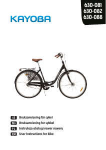Manual Kayoba 630-081 Elegance Bicycle