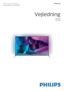 Brugsanvisning Philips 65PUS7600 LED TV