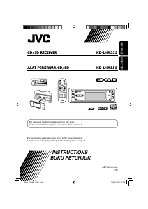 Handleiding JVC KD-LHX555 Autoradio