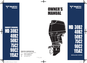 Manual Tohatsu MD75C2 Outboard Motor