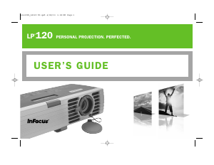 Bruksanvisning InFocus LP120 Projektor