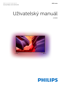 Manuál Philips 65PUS8601 LED televize