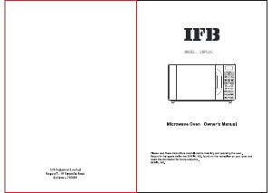 Bruksanvisning IFB 20PG3S Mikrovågsugn