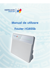 Manual Huawei HG655b (Romtelekom) Ruter