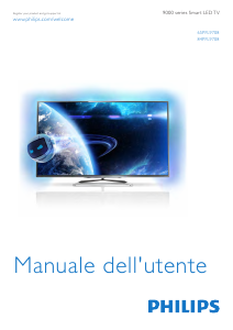 Manuale Philips 84PFL9708 LED televisore