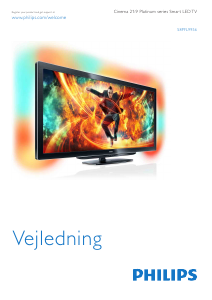 Brugsanvisning Philips Cinema 21/9 58PFL9956H LED TV