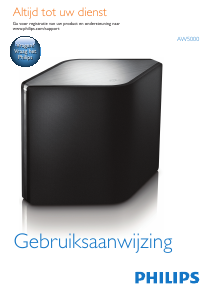 Handleiding Philips AW5000 Luidspreker