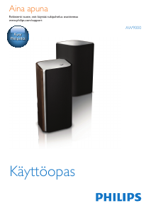 Käyttöohje Philips AW9000 Kaiutin