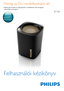Használati útmutató Philips BT100B Hangszóró