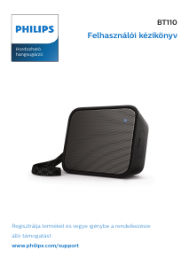Használati útmutató Philips BT110 Hangszóró