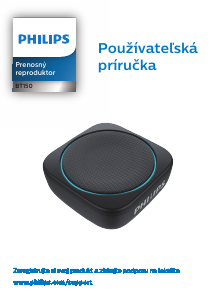 Návod Philips BT150A Reproduktor