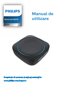 Manual Philips BT150B Difuzor