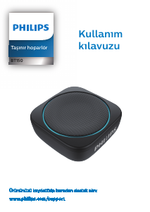 Kullanım kılavuzu Philips BT150B Hoparlör