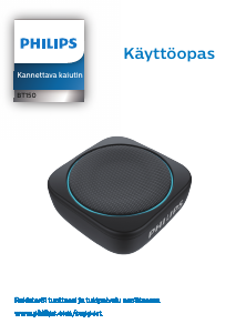 Käyttöohje Philips BT150W Kaiutin