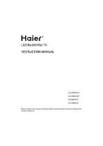 Handleiding Haier LE24M660CF LED televisie