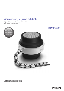 Rokasgrāmata Philips BT2000 Skaļrunis