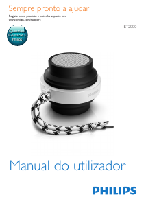Manual Philips BT2000 Altifalante