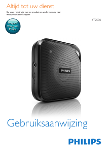 Handleiding Philips BT25 Luidspreker